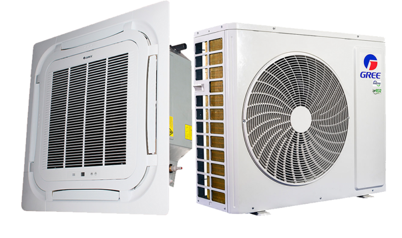 Ar-Condicionado Inverter Cassete G-Prime Compact R32 36.000 Btus Frio 220V