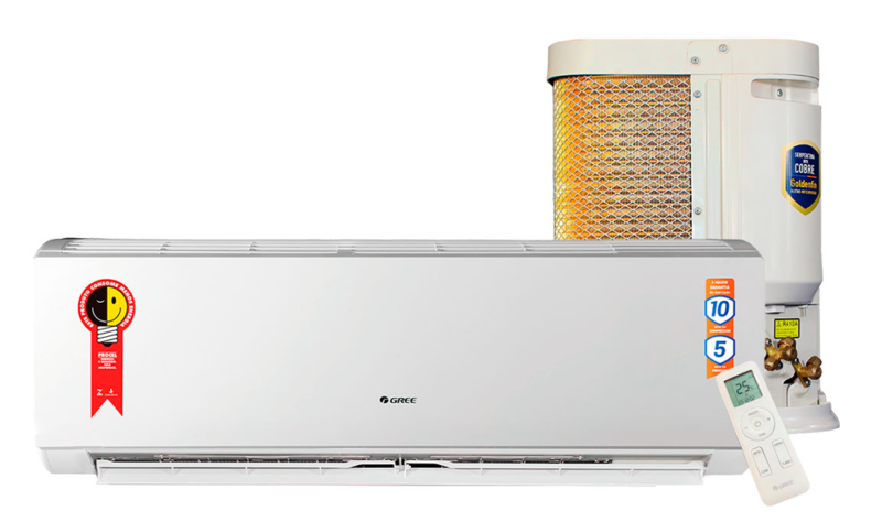 Ar-Condicionado Inverter Gree G-Top Connection 12000 Btus Quente/Frio 220V